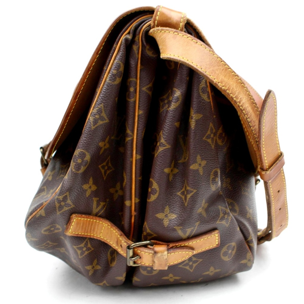 Auth Louis Vuitton Saumur 35 Crossbdy Bag L65GB189 - Picture 3 of 8